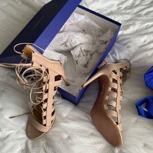 Aquazzura sandals brand with with box and dust bag